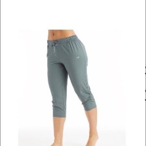 Marika Stretch Capri Jogger -Balsam Green